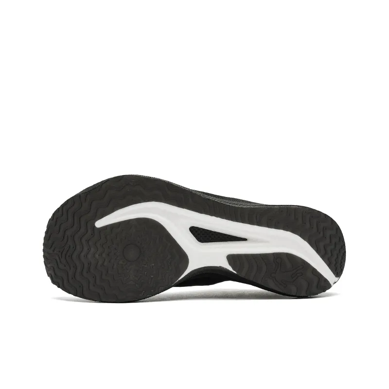 QIAODAN Strong Winds 2.0 PRO Cushioned Slip Resistant Rebound Low Top Marathon Running Shoes Men's Black-5