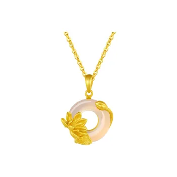 NAME.S Chalcedony Jade Necklaces Women's
