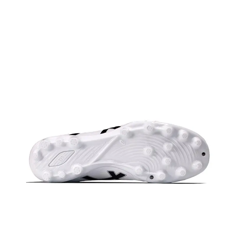 Asics DS LIGHT AG AG Rubber Short Studs Cushioning Coverage Impact Resistant Soccer Shoes Men's White Black-4