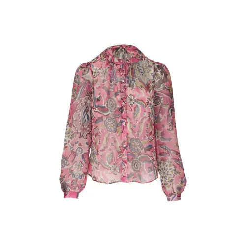 VERONICA BEARD Ashlynn Floral Silk Blouse