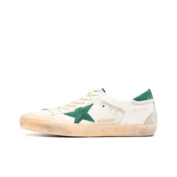 Golden Goose Super Star Distressed Panelled Sneakers