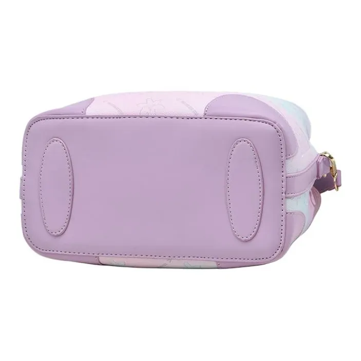 Weymond PU Bucket Bag, Crossbody, One Shoulder Handbag Women's Ecru/Blue/Purple/Pink/Brown/Black-2