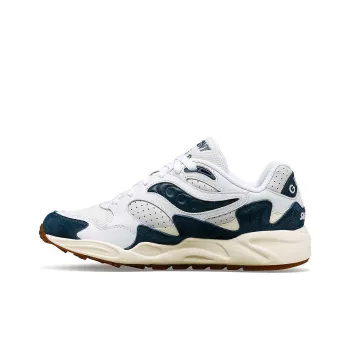 saucony Grid Shadow 2 'Ivy Prep   White Navy'