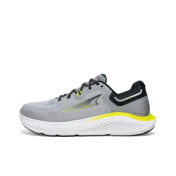Altra Paradigm 7 Cushioning Anti-Slip And Wear-Resistant Low-Top Running Shoes Men's Gray White Yellow