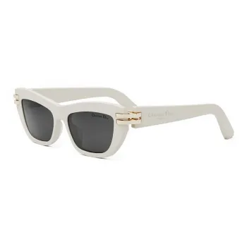 DIOR Cat Eye Sunglasses Unisex Gray