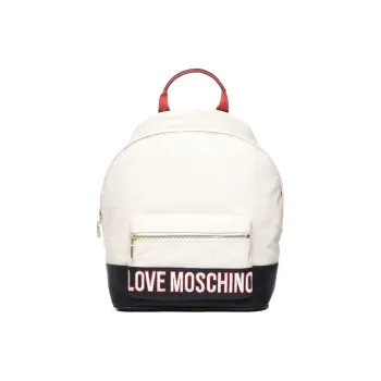 LOVE MOSCHINO Logo Embroidered Zipped Backpack
