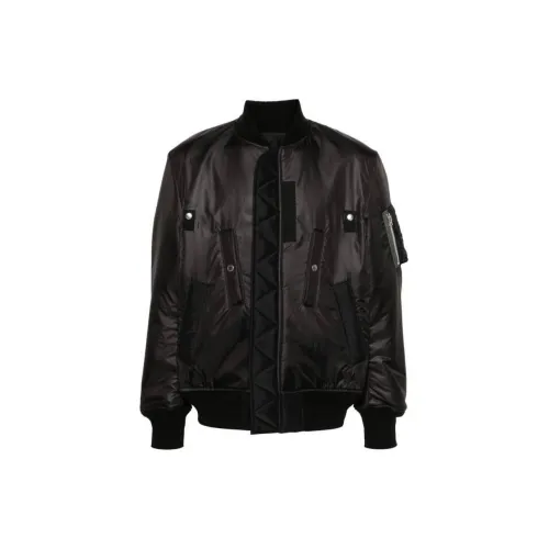 Sacai Jackets Men Black