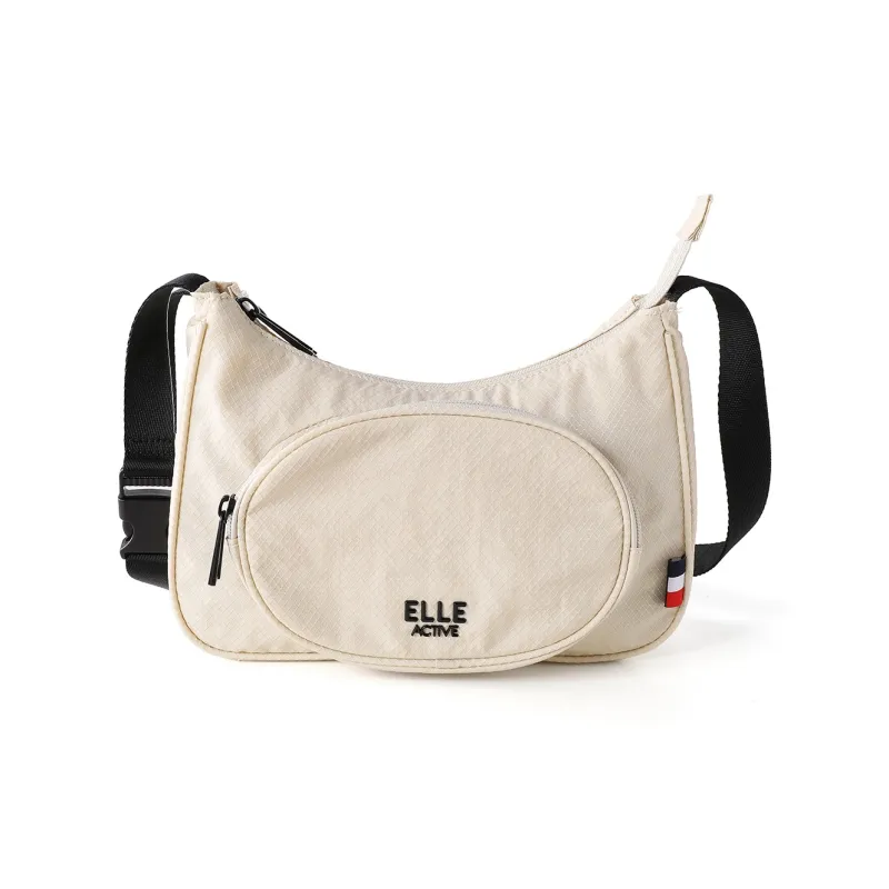Elle Active Fabric Shoulder Bag, Crossbody Bag Regular Women's Apricot-1