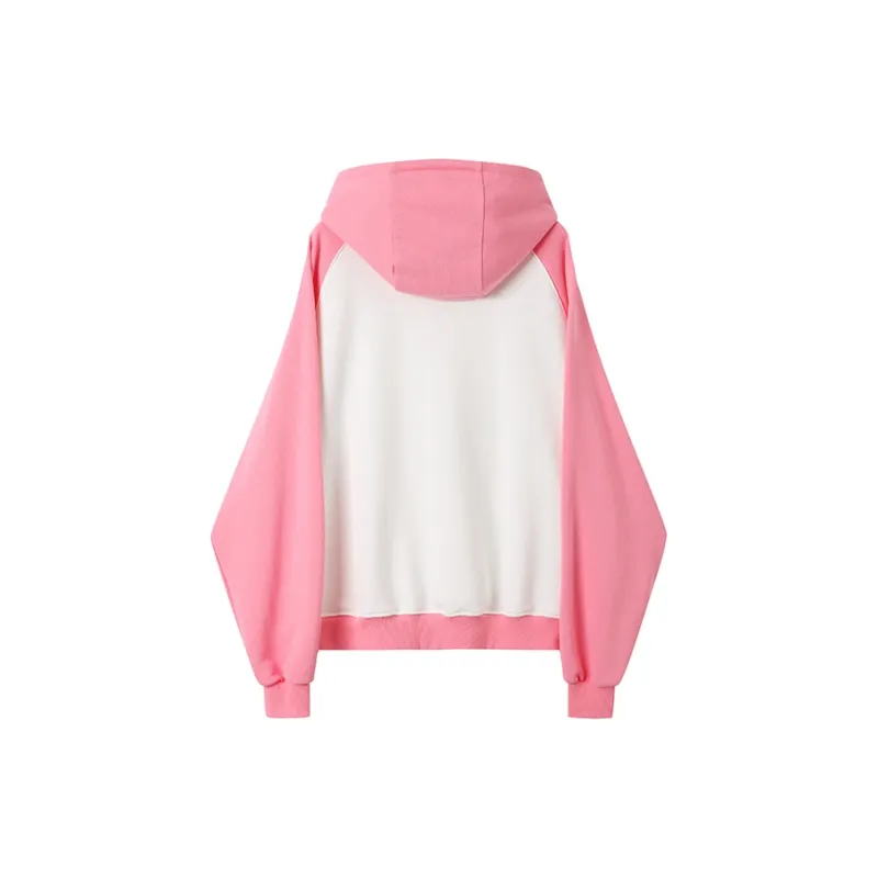 ANDREA MARTIN Sweatshirt Women's Pink White-1