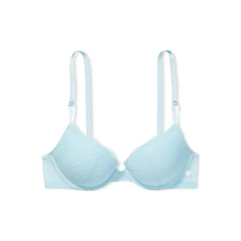 Victoria's Secret Bra Women's Solid Blue