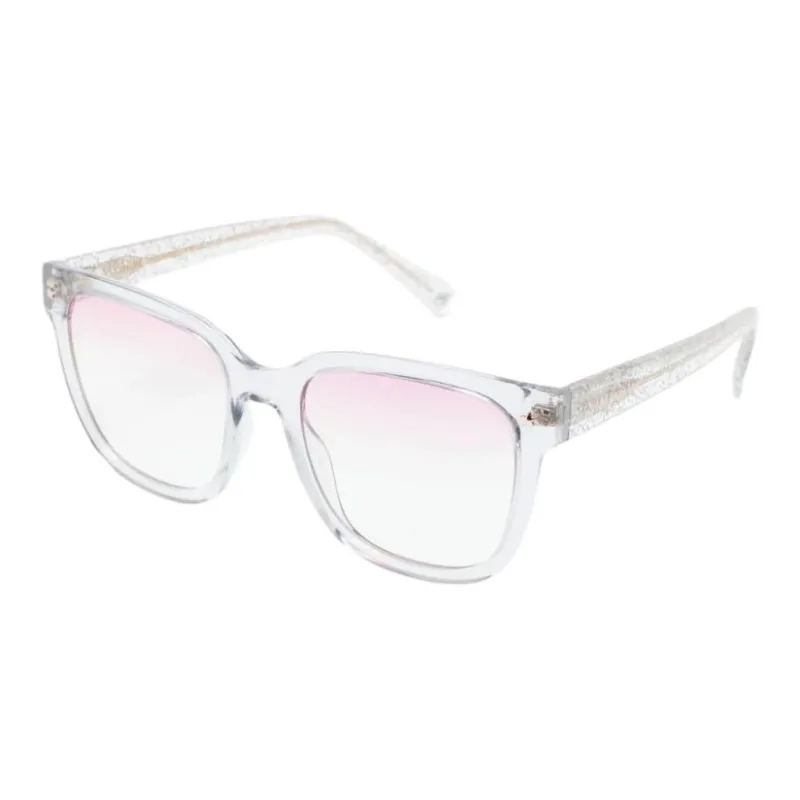 CHIARA FERRAGNI Glitter Square frame Sunglasses-0