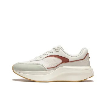 LI NING 1990 Xuanji Cushioning, Wear Resistant Low Top Running Shoes Women's White Gray Green