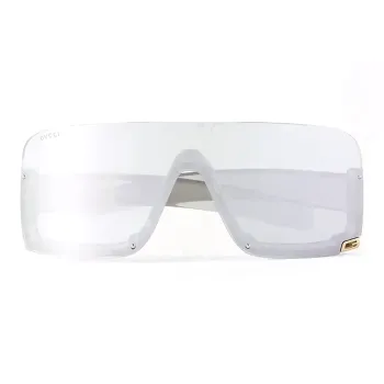 GUCCI Logo plaque Shield frame Sunglasses