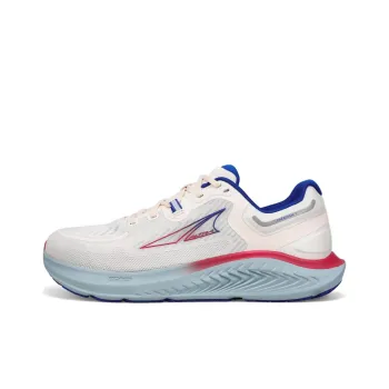 Altra Cushioning Anti Slip And Wear Resistant Low Top Casual Running Shoes Men's White Red Blue