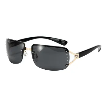 BGUUY Metal Square Sunglasses Unisex
