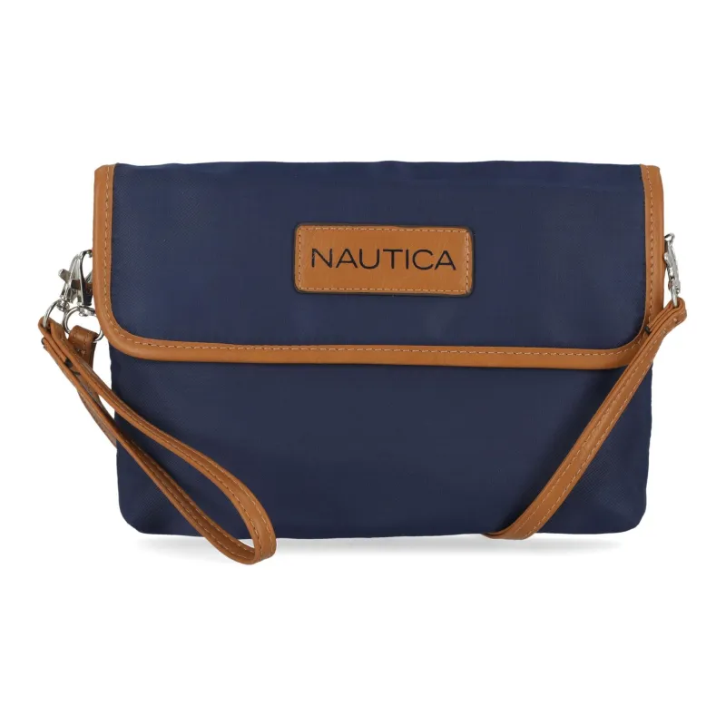 NAUTICA Polyvinyl Chloride Clutches Shoulder Bag Crossbody Bag Mini Women's Aqua Island-0