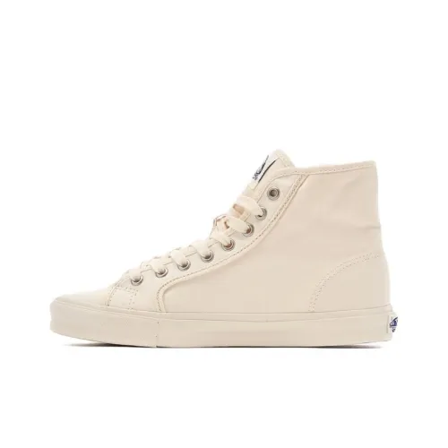 TTSWTRS x Vans Vault Cushioned Wear-Resistant Lightweight High-Top Skateboard Shoes Unisex Beige