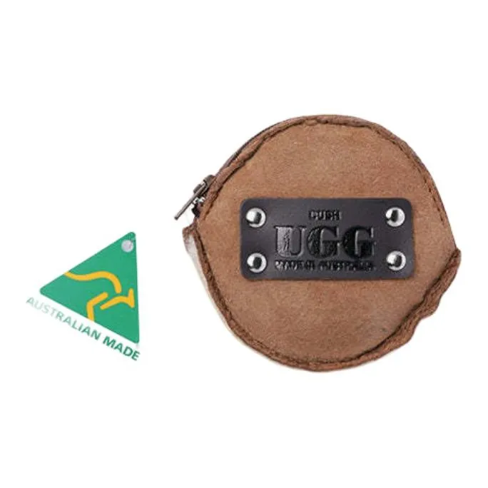 UGG Shearling Wallet Unisex Chestnut-1