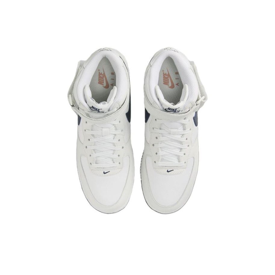 Nike Air Force 1 Mid '07 Lx 'Summit White Obsidian' US M 7.5