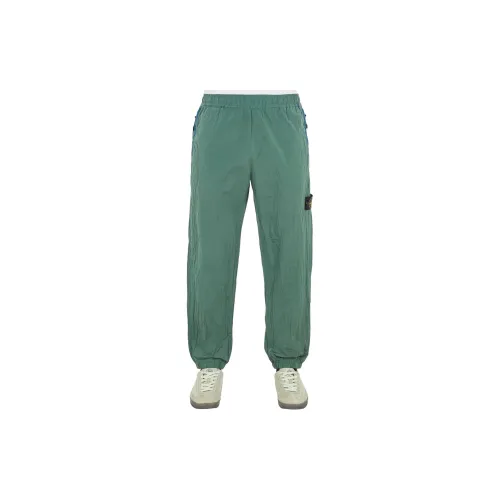 STONE ISLAND Tear-resistant Metal Nylon Series Casual Pants Men Light Green