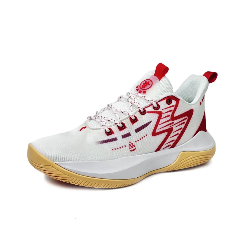 BAGE Low-Top Basketball Shoes Unisex Lemon-6