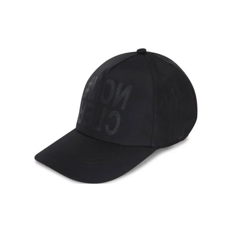 Moncler Polyester Cotton Baseball Caps Unisex Black-0
