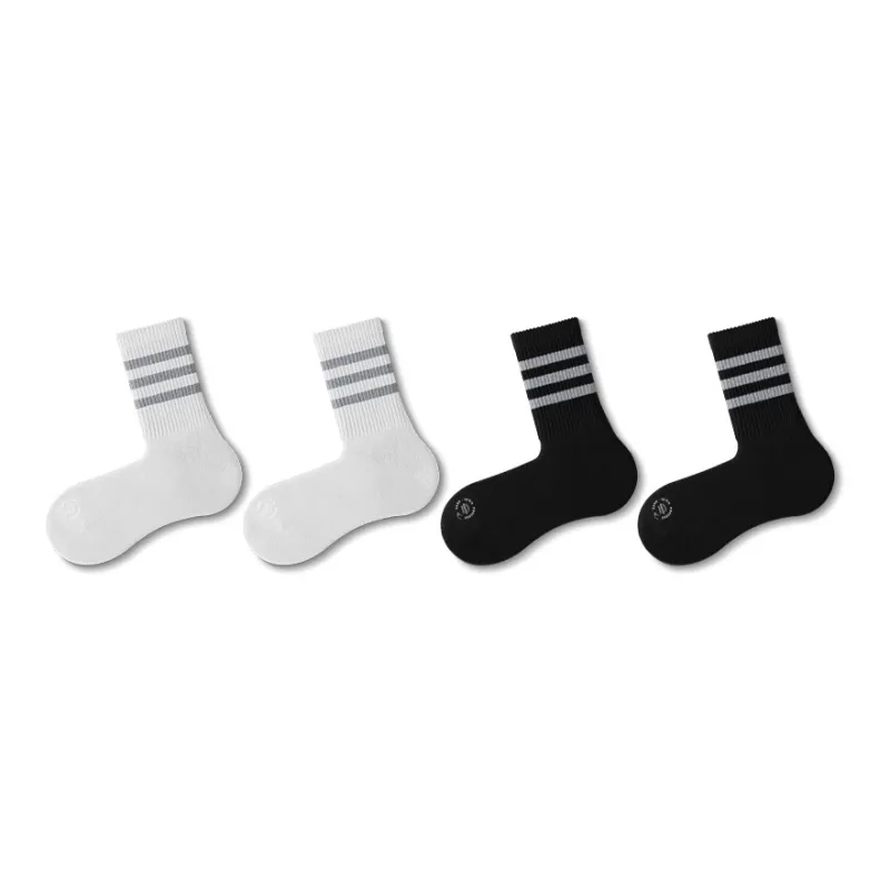 FUGEER Mid-Calf Socks Men's 4 Pack-20