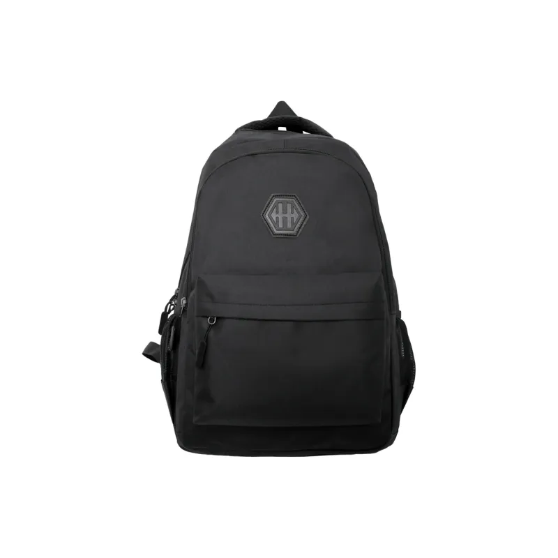 MingLu Nylon Backpack Regular Men's Black/Gray/Red/Blue-0
