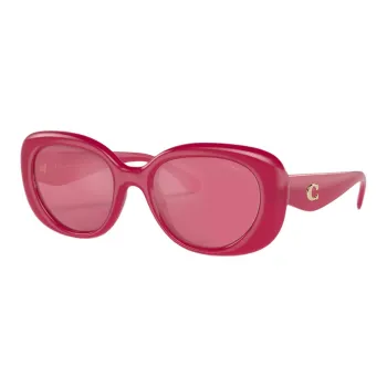 COACH - Irregular Shape Sunglasses Women's Pink