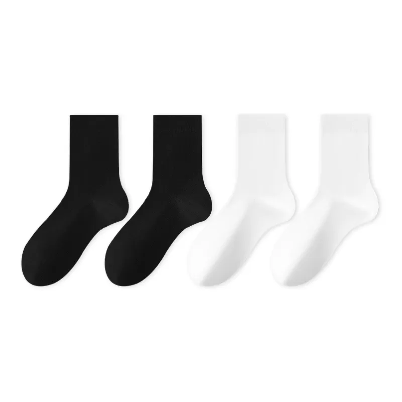 MIIOW Mid Calf Socks Women's 4 Pack-10