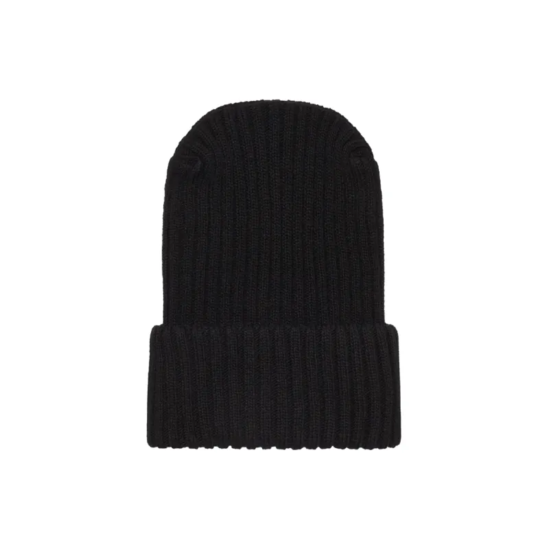 MONCLER GENIUS Virgin Wool Beanies Men's Black-1