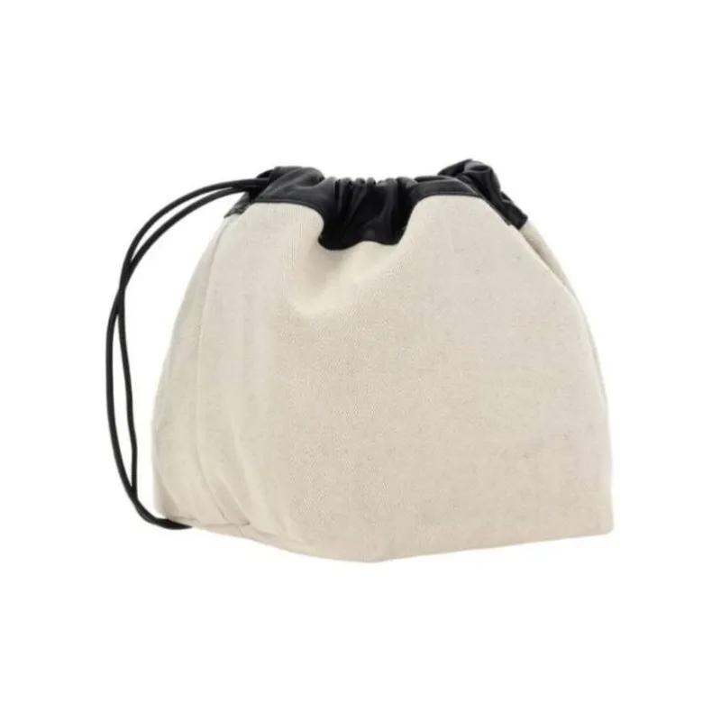 JIL SANDER Dumpling Drawstring Bucket Bag-2