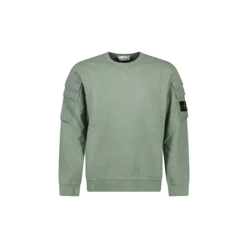 STONE ISLAND Sweatshirts Men Sage Green