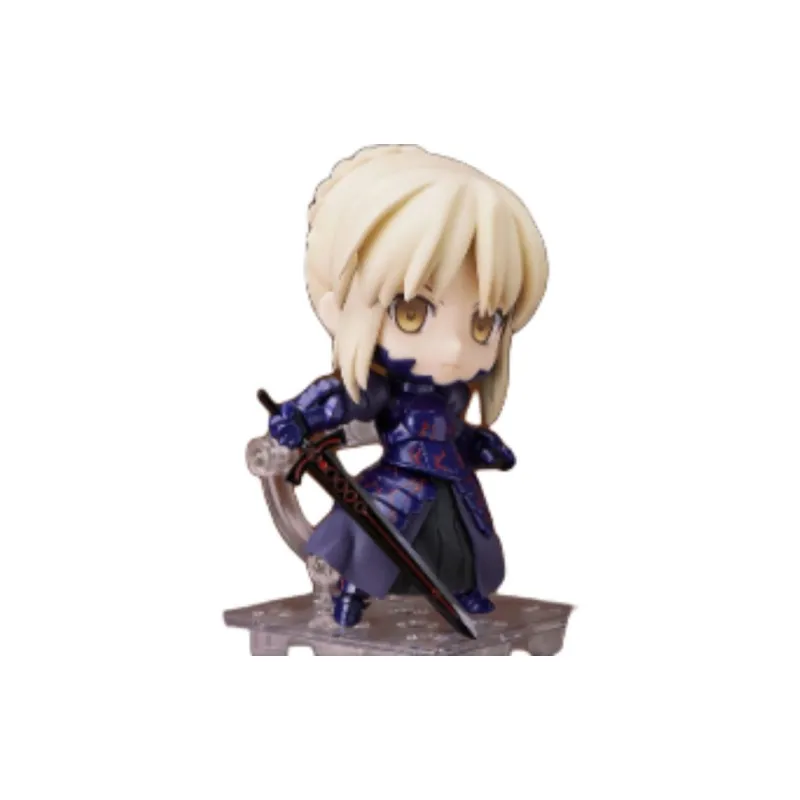 GSC Fate Tyrant Iron Hammer Alter Black Saber 10cm Chibi Figures-4