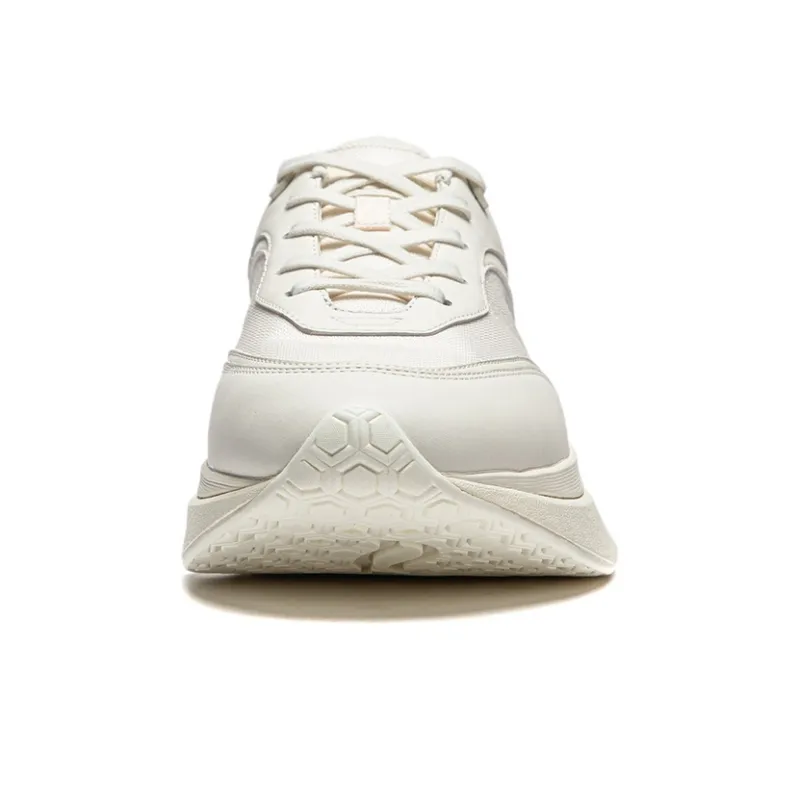 LI NING 1990 Dimensity Cushioned Wear Resistant Breathable Low Top Running Shoes Men's Ecru-4