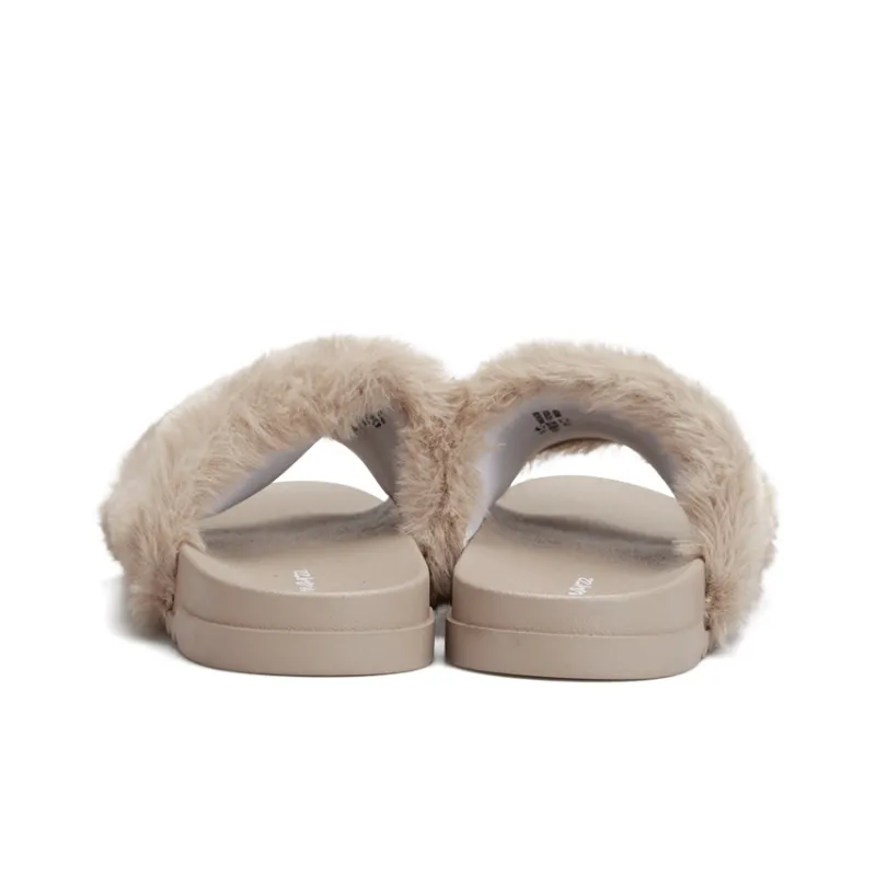 HOTMARZZ Slide Slippers Women's Coffee-5