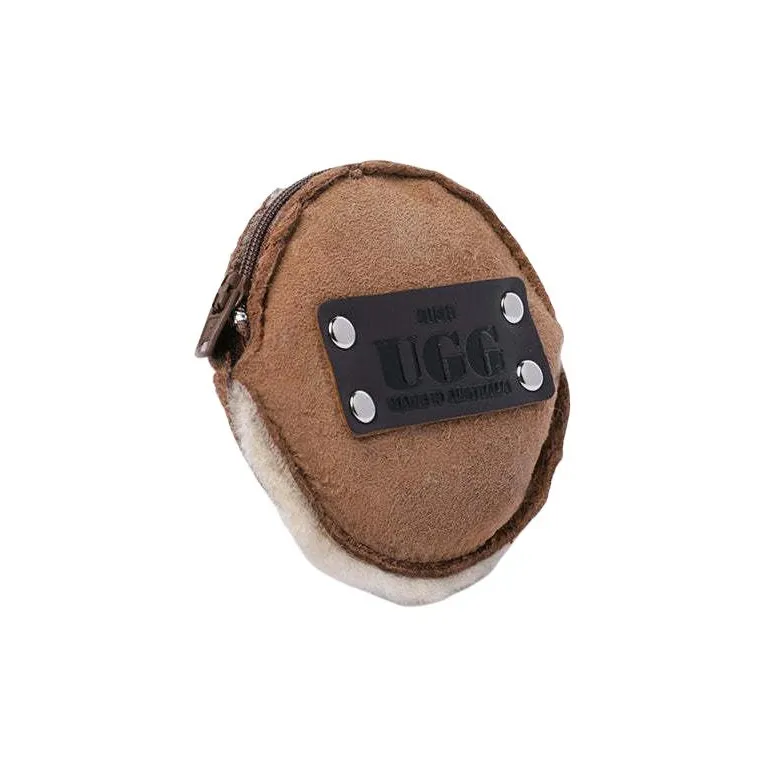UGG Shearling Wallet Unisex Chestnut-2