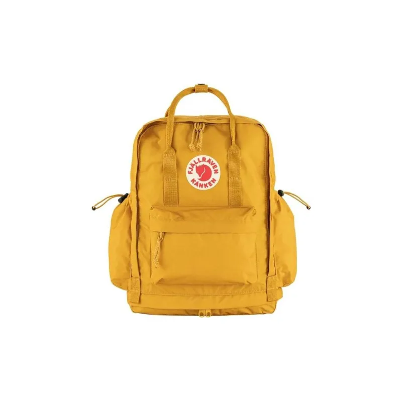 Fjallraven Recycled Polyamide Backpack Unisex Ochre-0