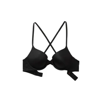 Victoria's Secret PINK WEAR EVERYWHERE T-SHIRT BRA Collection LIGHTLY LINED Bra Women's Black