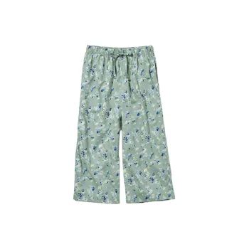 UNIQLO Pajama Pants Women's Grass Green