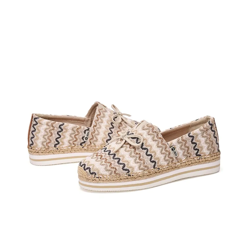 Joy&Mario Espadrilles Women's Beige/Red/Blue-2