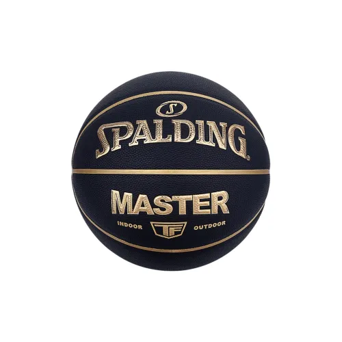SPALDING TF Collection 77 812Y PU Basketball Black Gold Size 7 Training Unisex