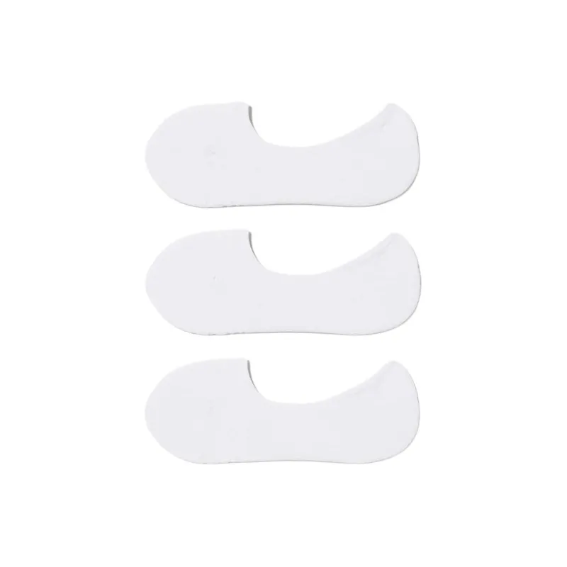 UNIQLO No Show Socks Women's 3 Pack White-0