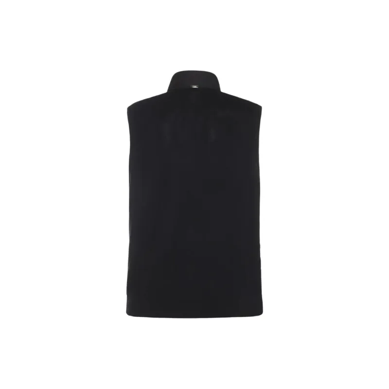 HERNO High Neck Zipped Gilet-1