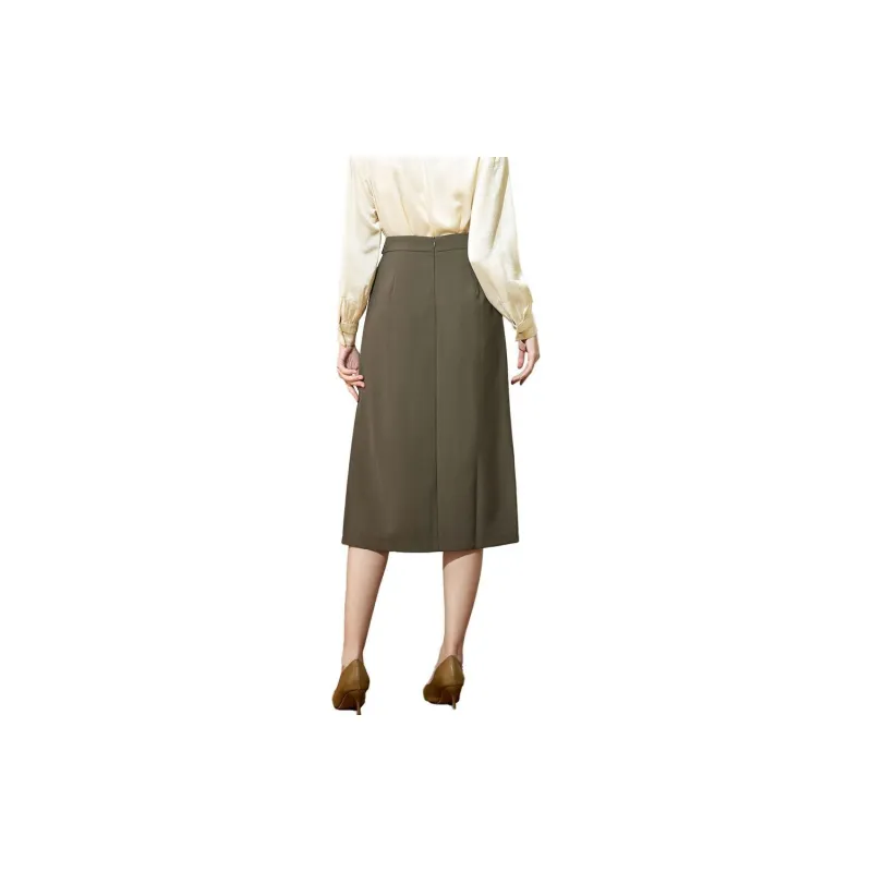 SMEN Casual Long Skirts Women's-10