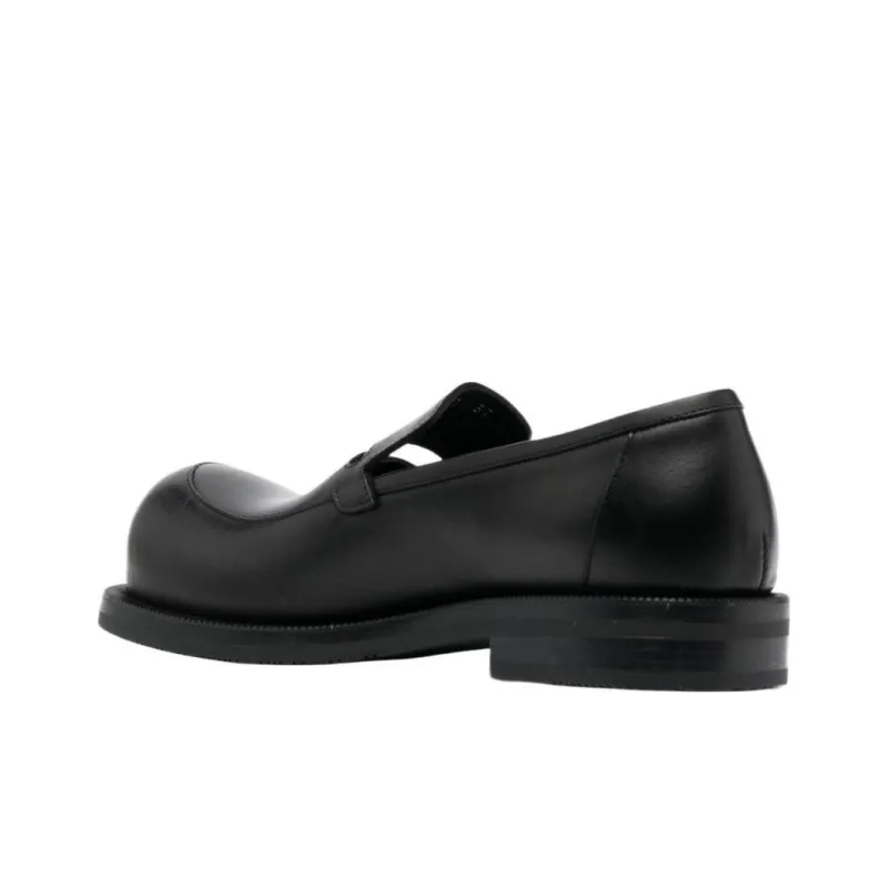 Martine Rose Bulb toe Leather Loafers Women's-4