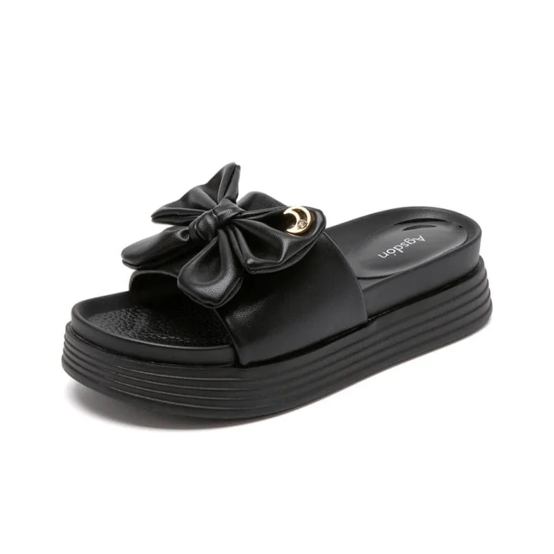 AGSDON Slide Slippers 5cm Women's-7