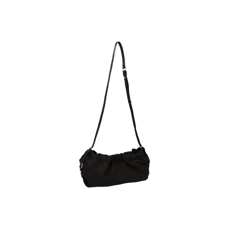 Alexander McQueen Small Bundle Graffiti Bag Black-1