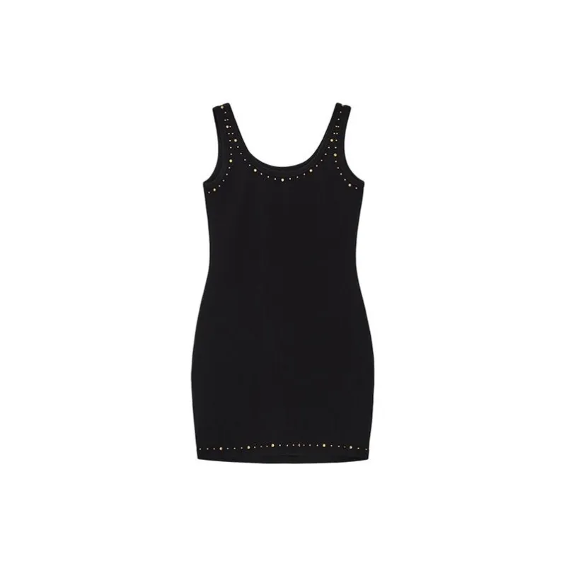 Ed Hardy Sleeveless Dress Women's Black-1