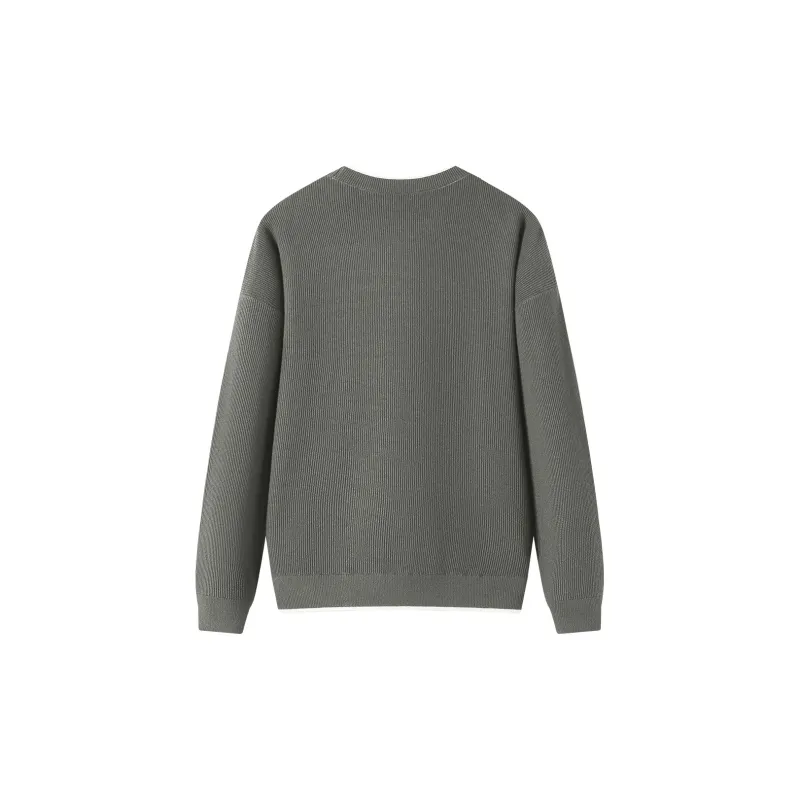H YXIANG Knitwear Men's Classical Style Green-1